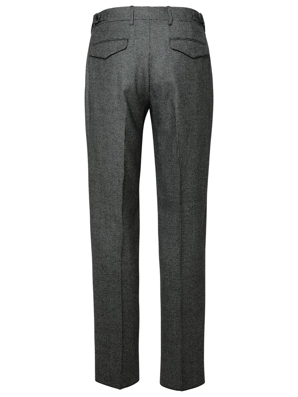 Lardini Kurt Houndstooth-Pattern Tapered Trousers