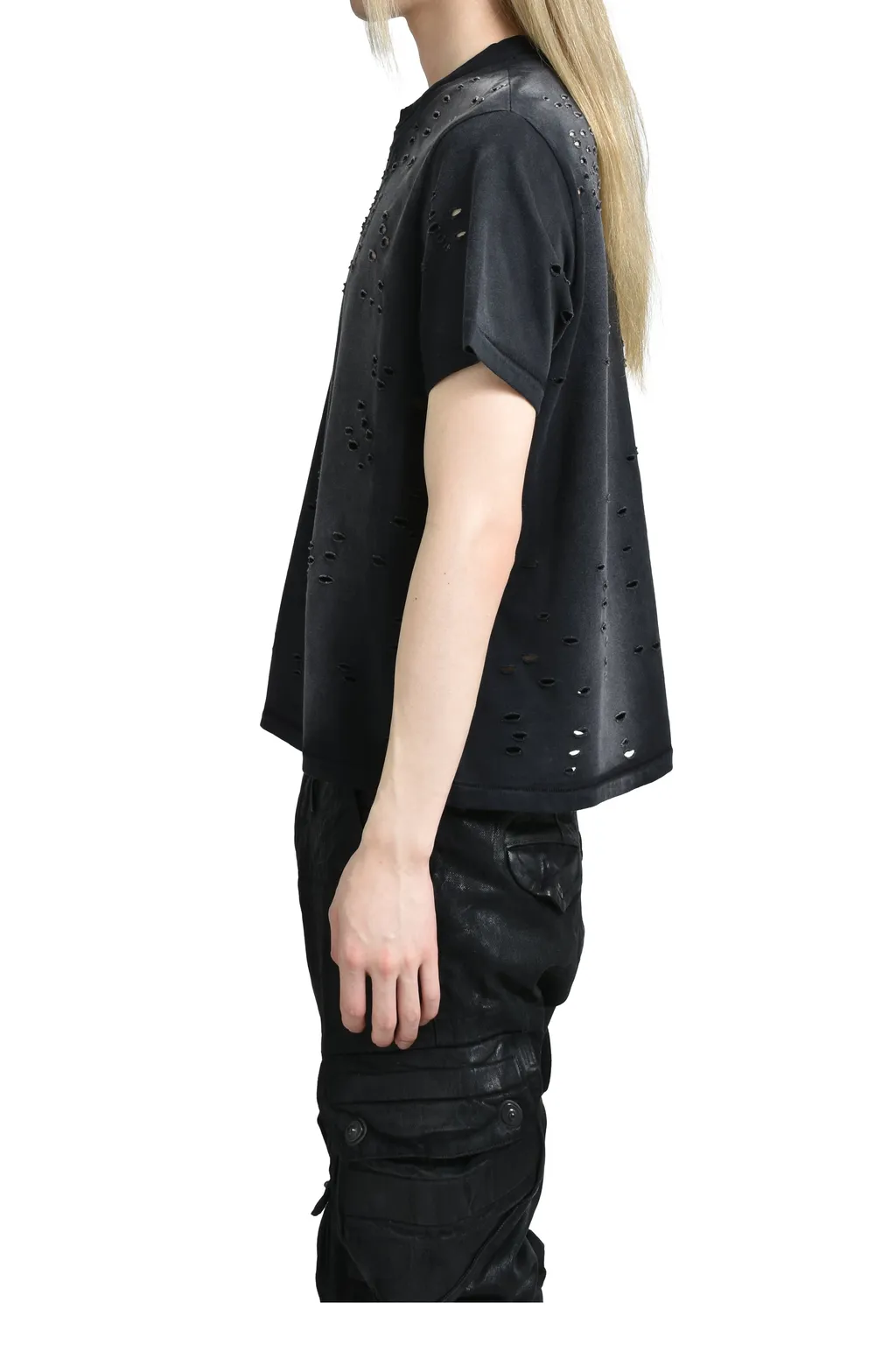 Destroyed S/S Tee / Blk