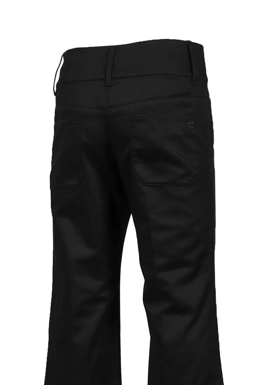Pantalon Belted Polycotton / Blk