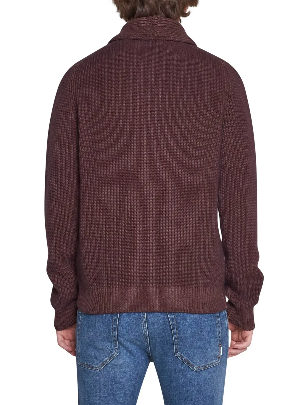 Lardini Long-Sleeved Button-Up Cardigan