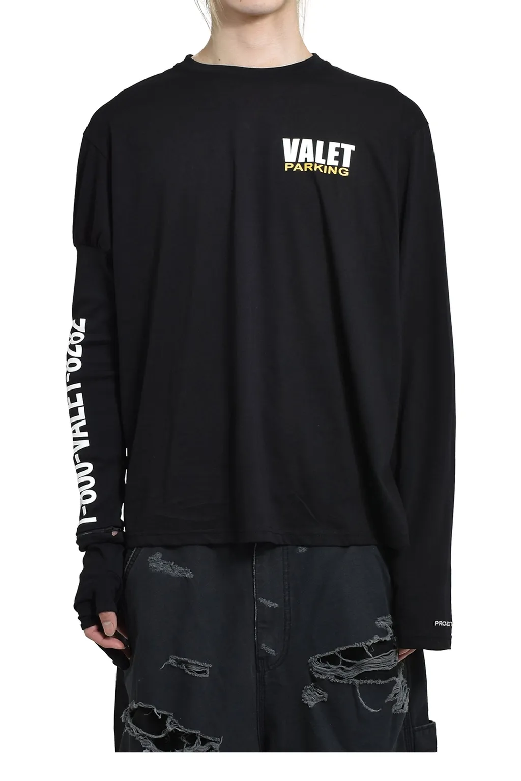 Glove Long Sleeve / Black