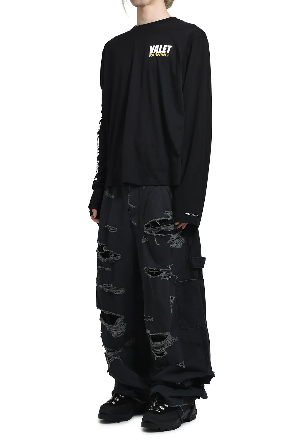 Glove Long Sleeve / Black