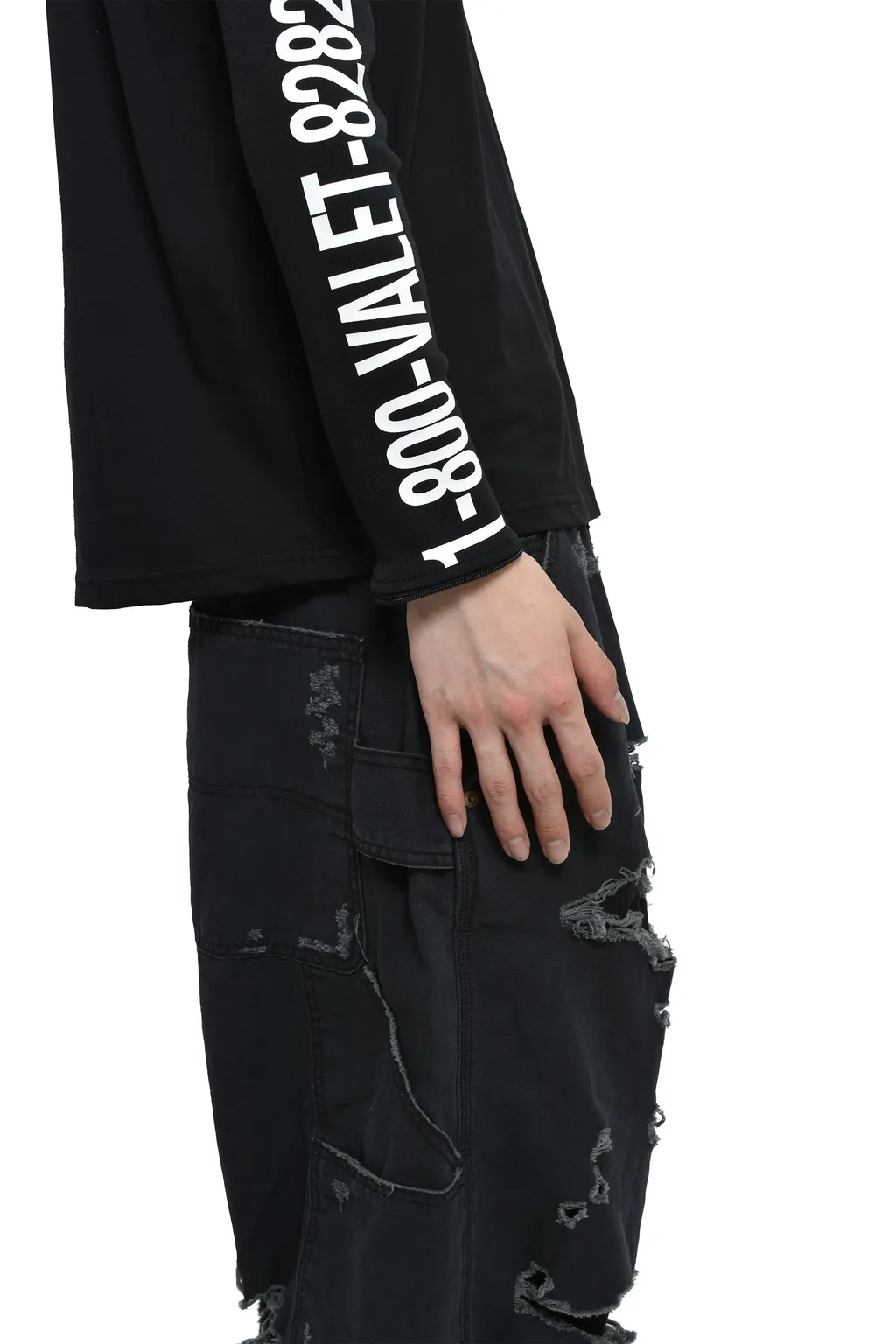 Glove Long Sleeve / Black