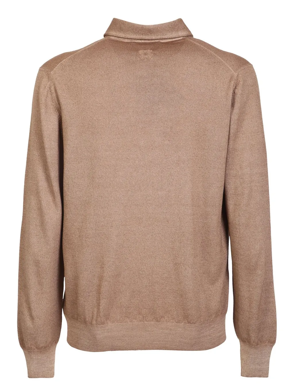 Lardini Long-Sleeved Knitted Polo Shirt