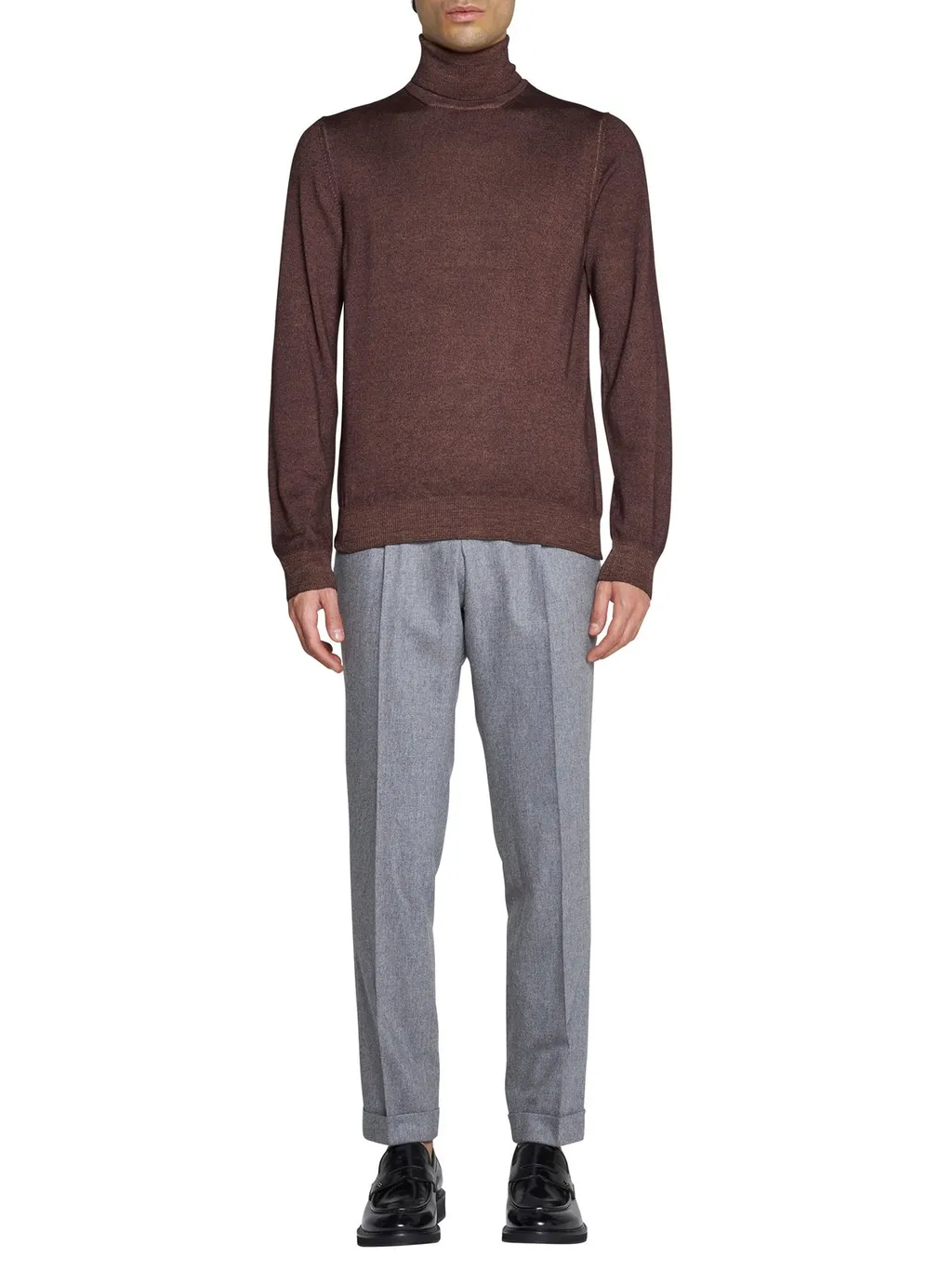 Lardini High Neck Knitted Jumper
