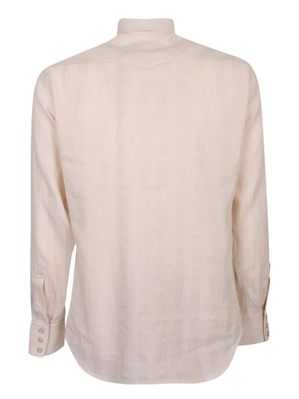 Lardini Button-Up Striped Shirt