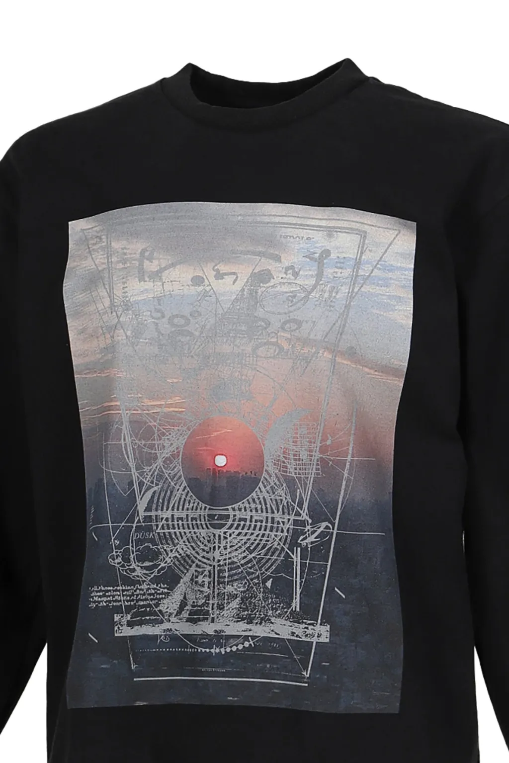 Flatline L/S Tee / Blk