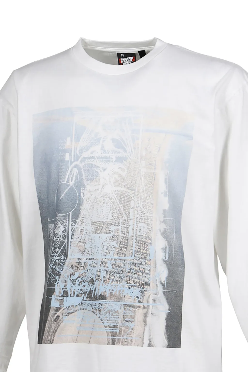 Long Island L/S Tee / Wht