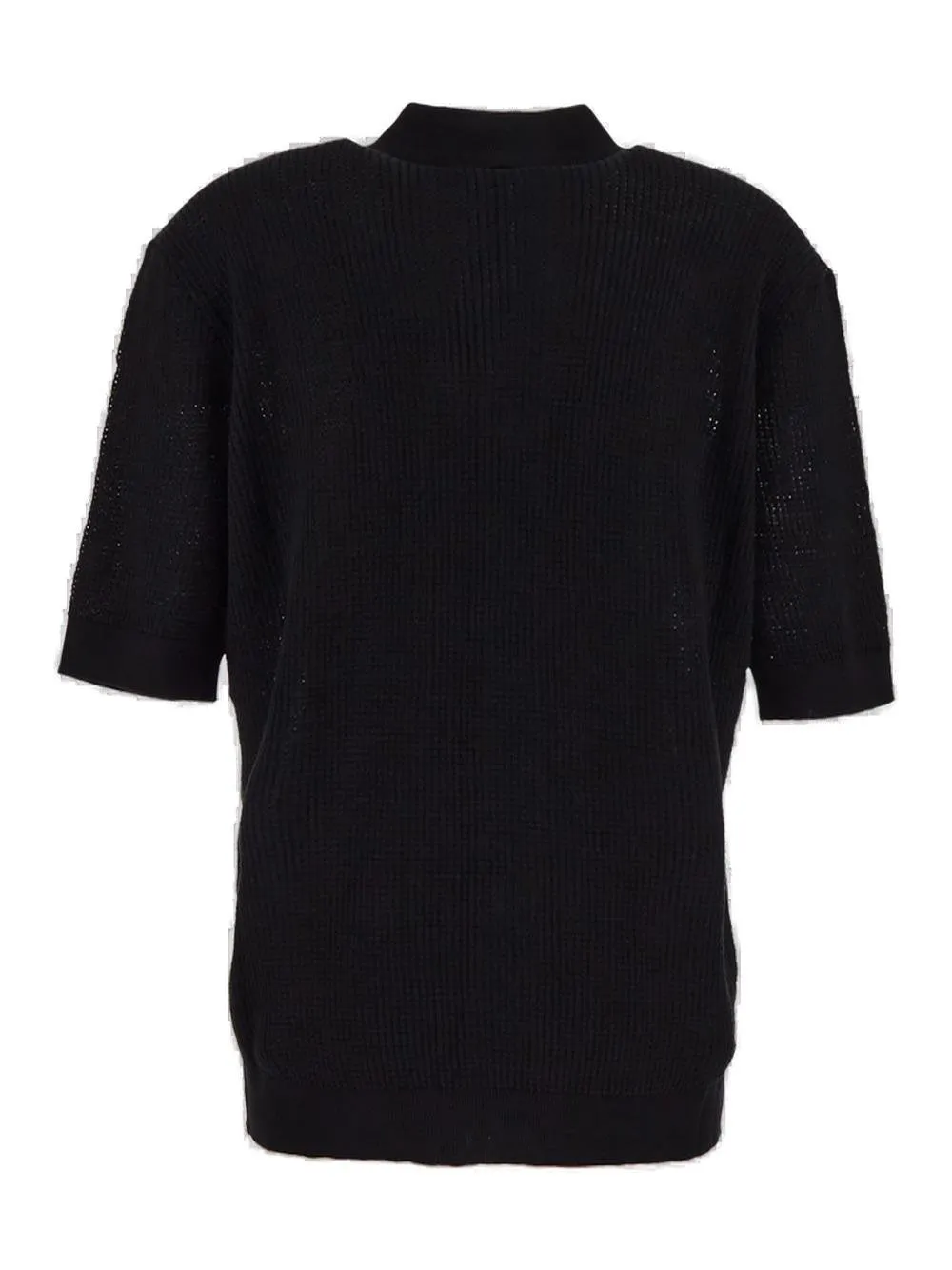 Lardini Short-Sleeved Knitted Shirt