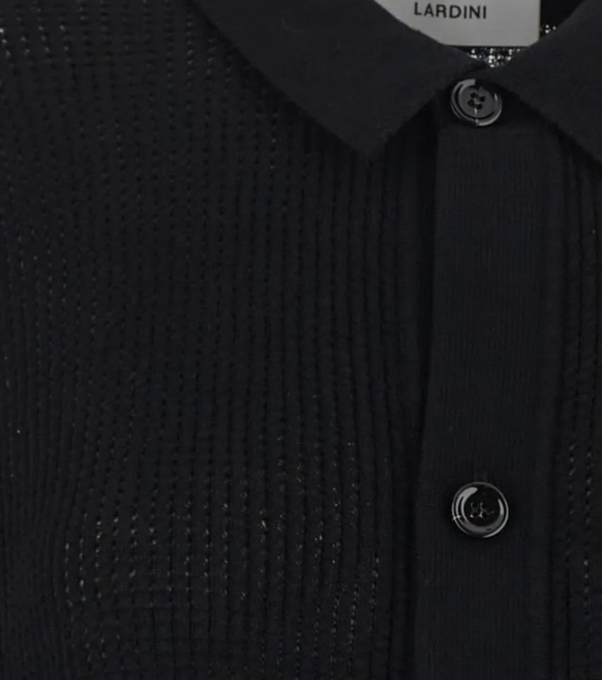 Lardini Short-Sleeved Knitted Shirt