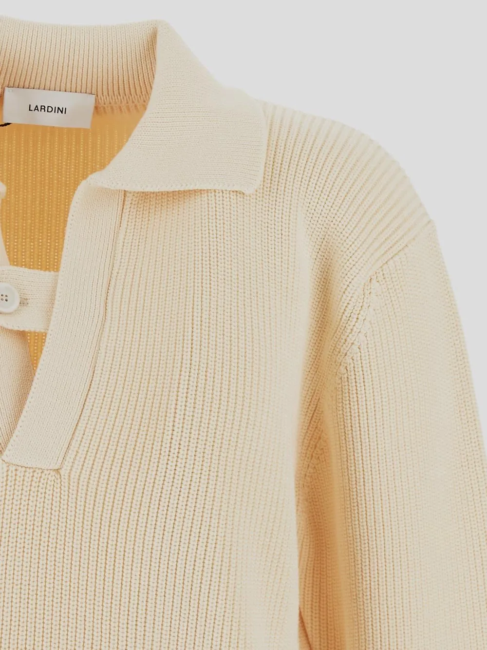 Lardini Buttoned Collar Sweater