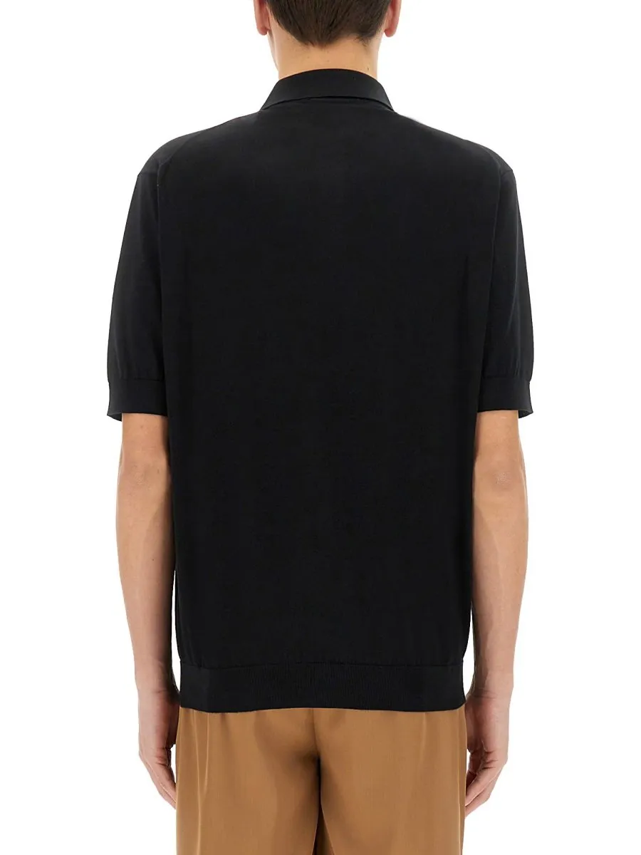 Lardini Classic Knitted Polo Shirt