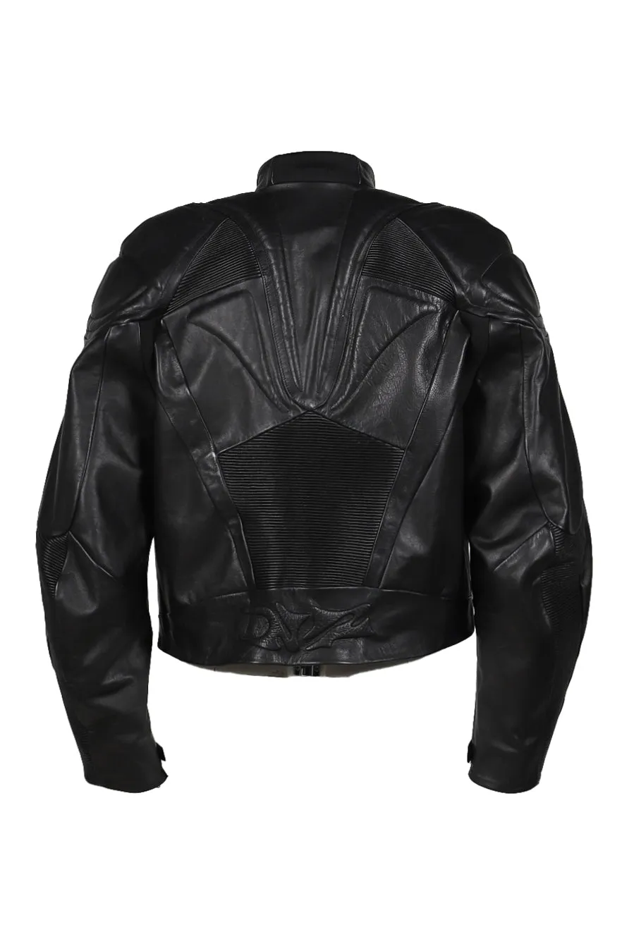 Muscle Leather Jacket / Black