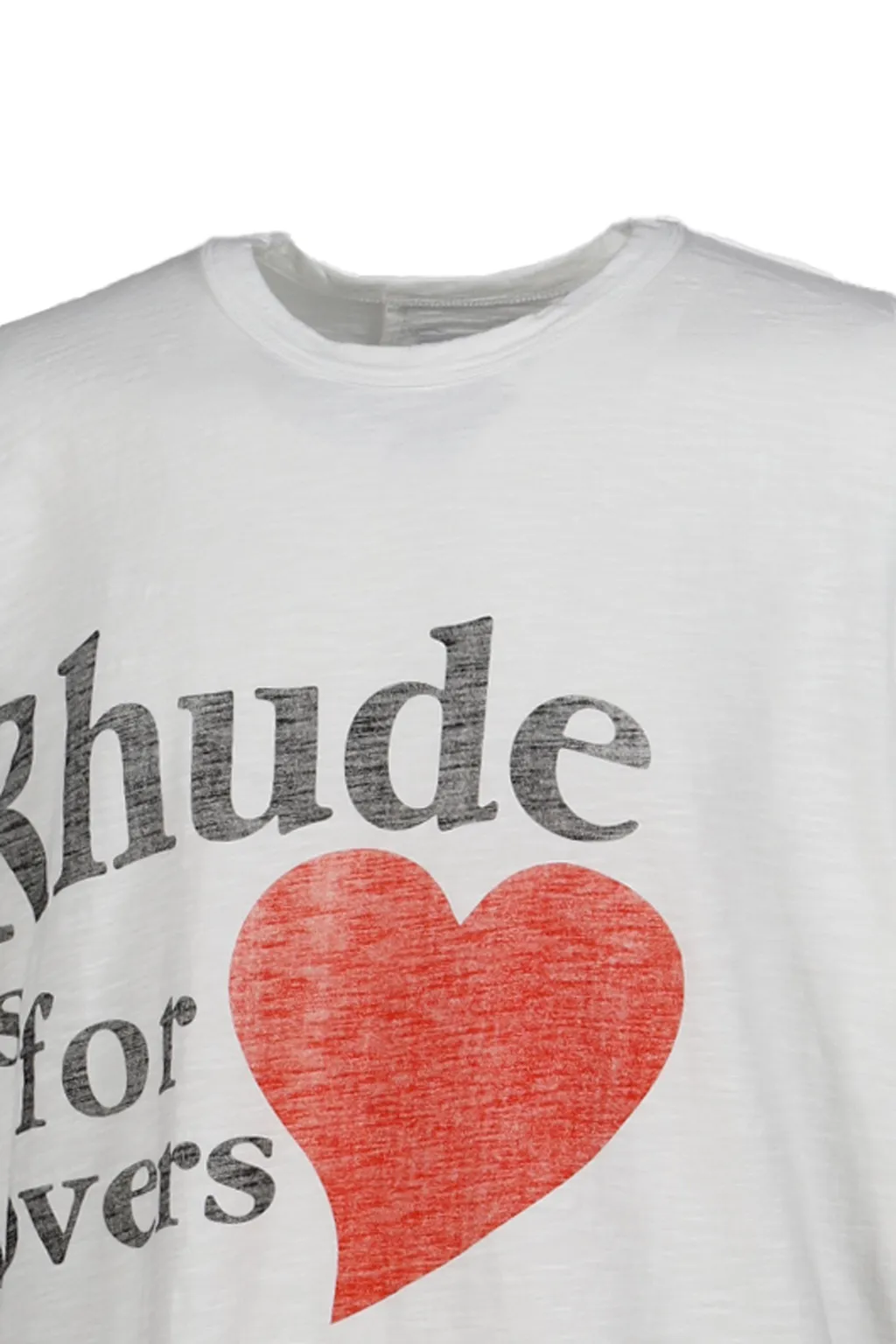 Rhude Lovers Slub Tee / Wht