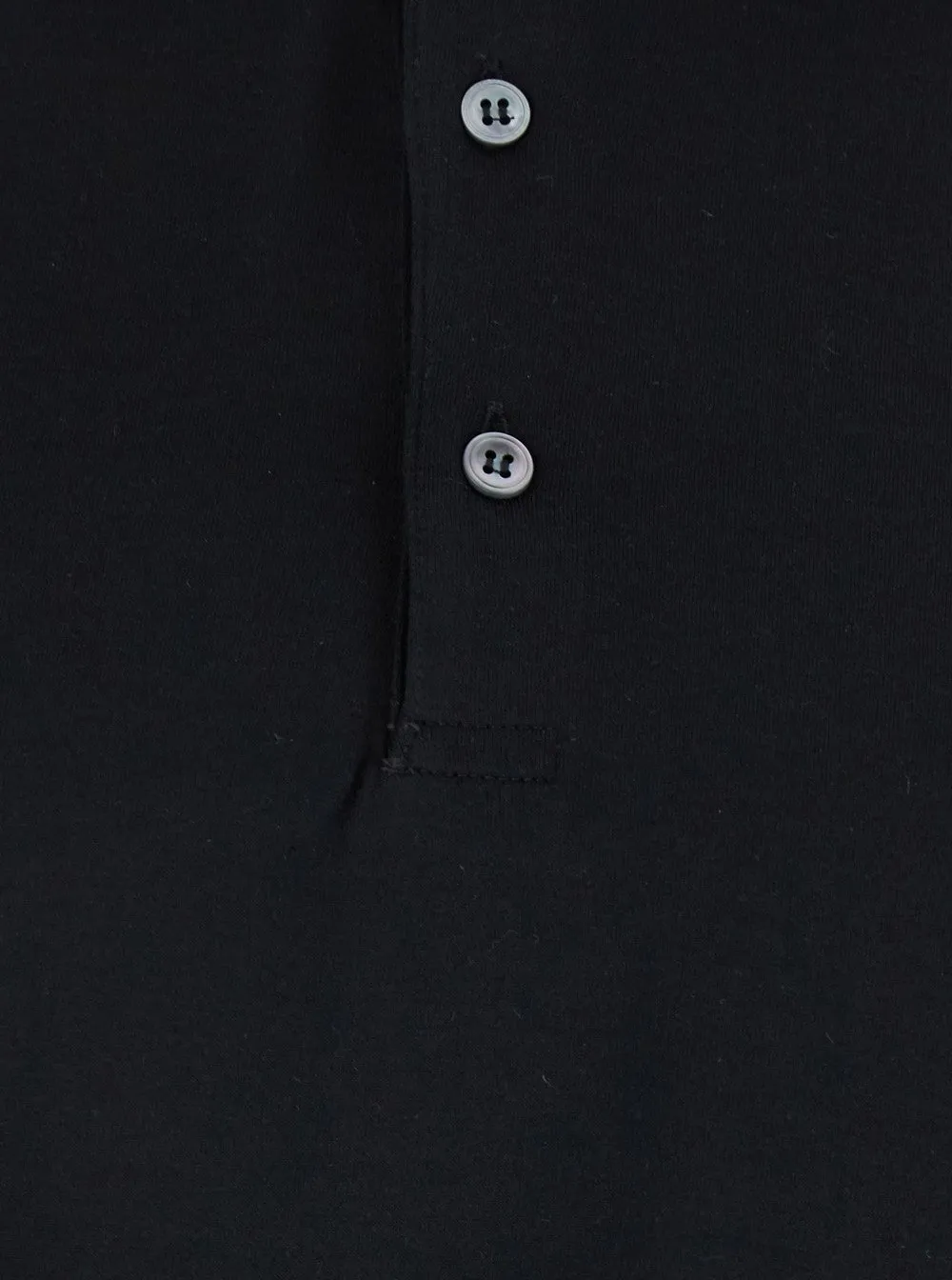 Lardini Long-Sleeved Buttoned Polo Shirt