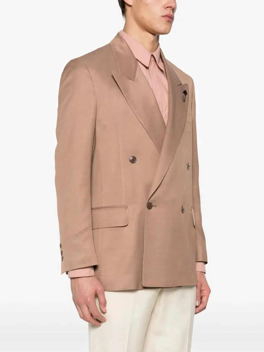 Lardini Double-Breasted Blazer