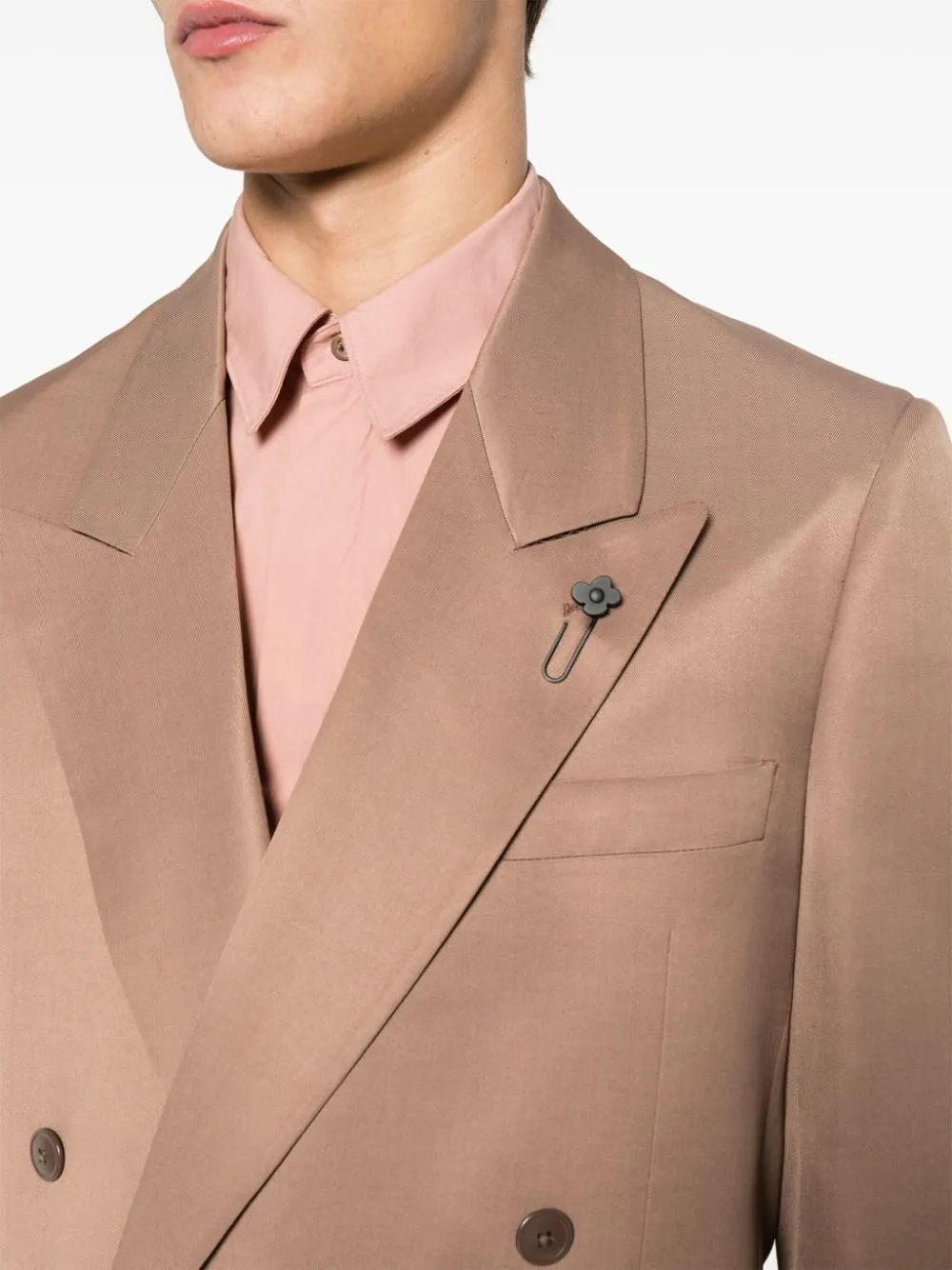 Lardini Double-Breasted Blazer
