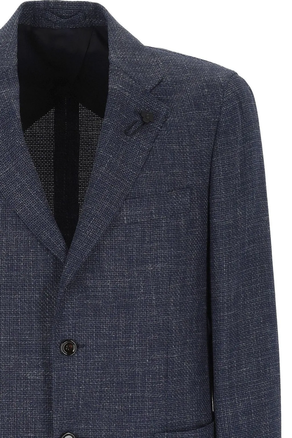 Lardini Single-Breasted Blazer Jacket