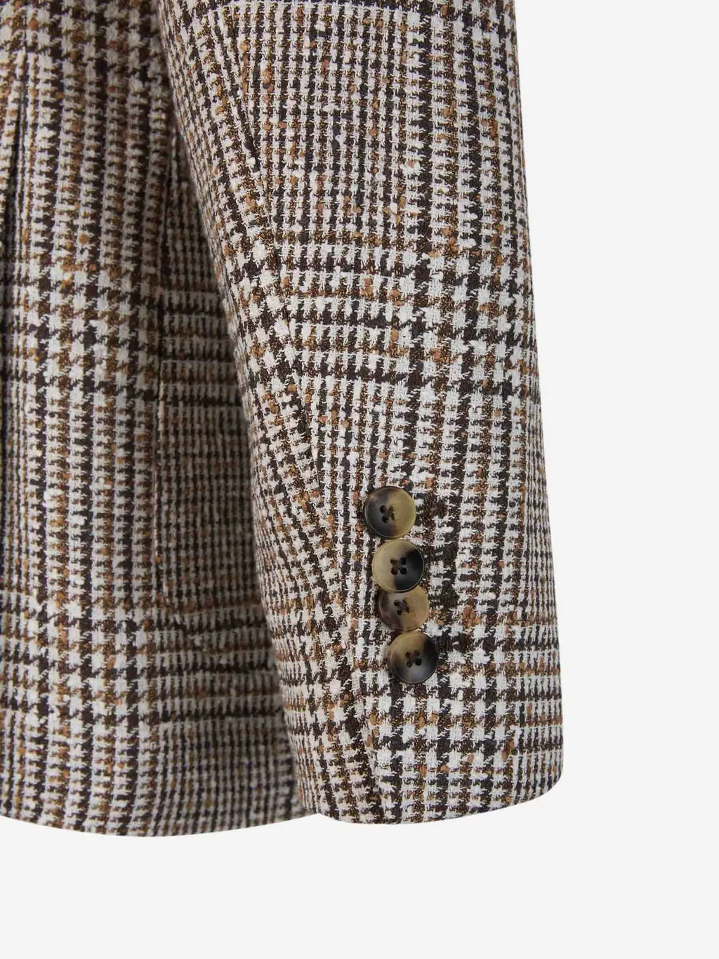 Lardini Plaid Motif Blazer