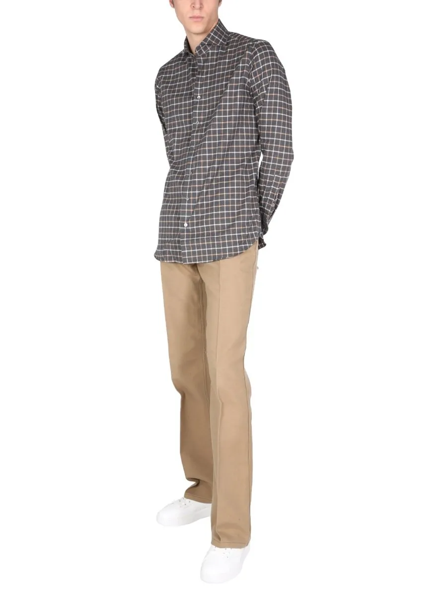 Lardini Ipalbo Checkered Shirt