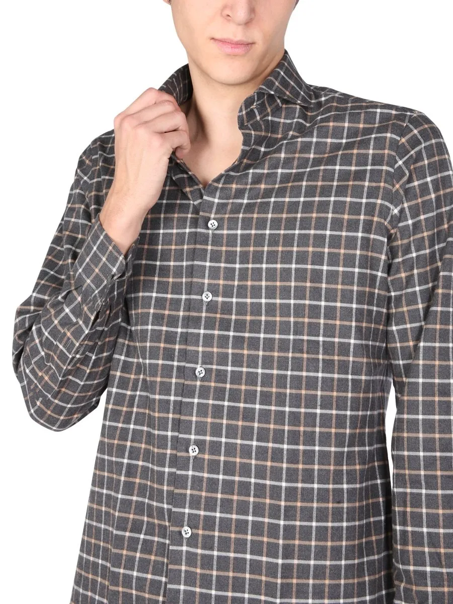 Lardini Ipalbo Checkered Shirt