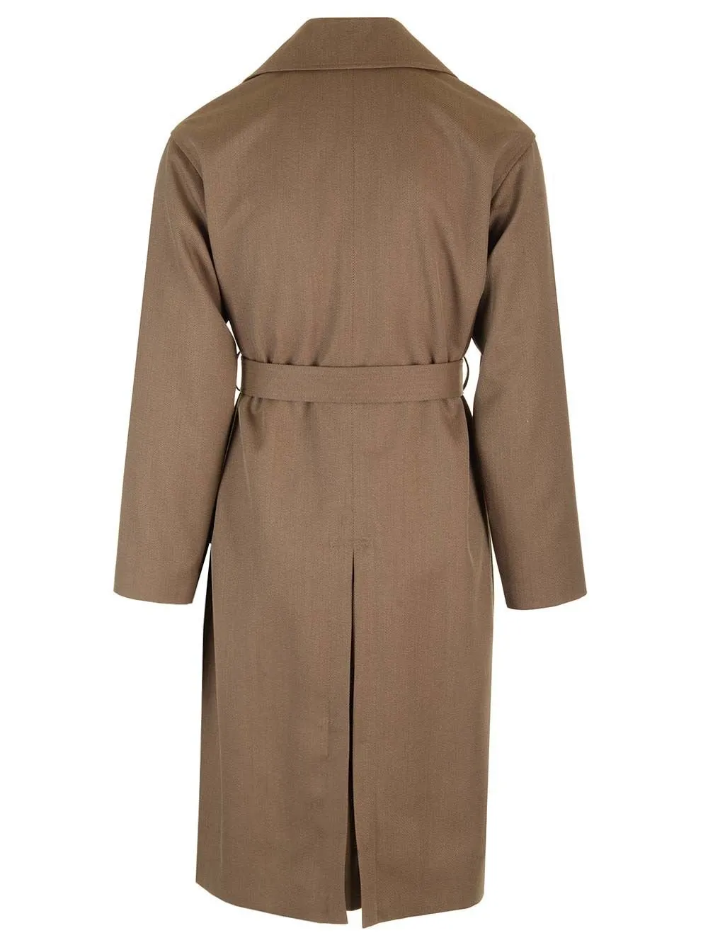 Lardini Attitude Double-Breasted Trench Coat