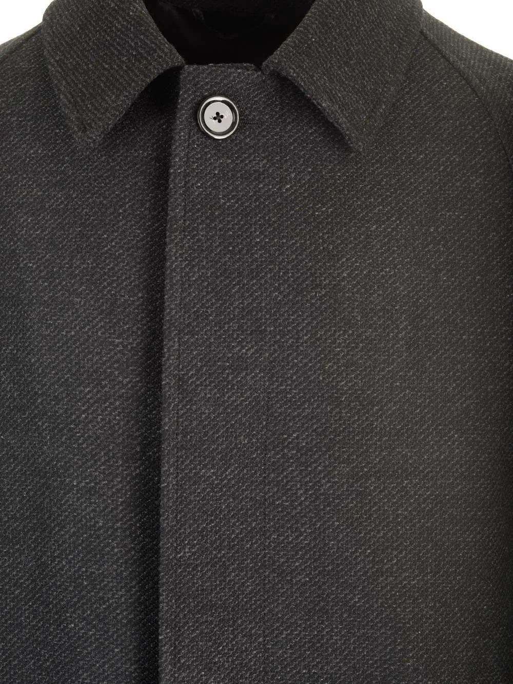 Lardini Single-Breasted Striped Coat