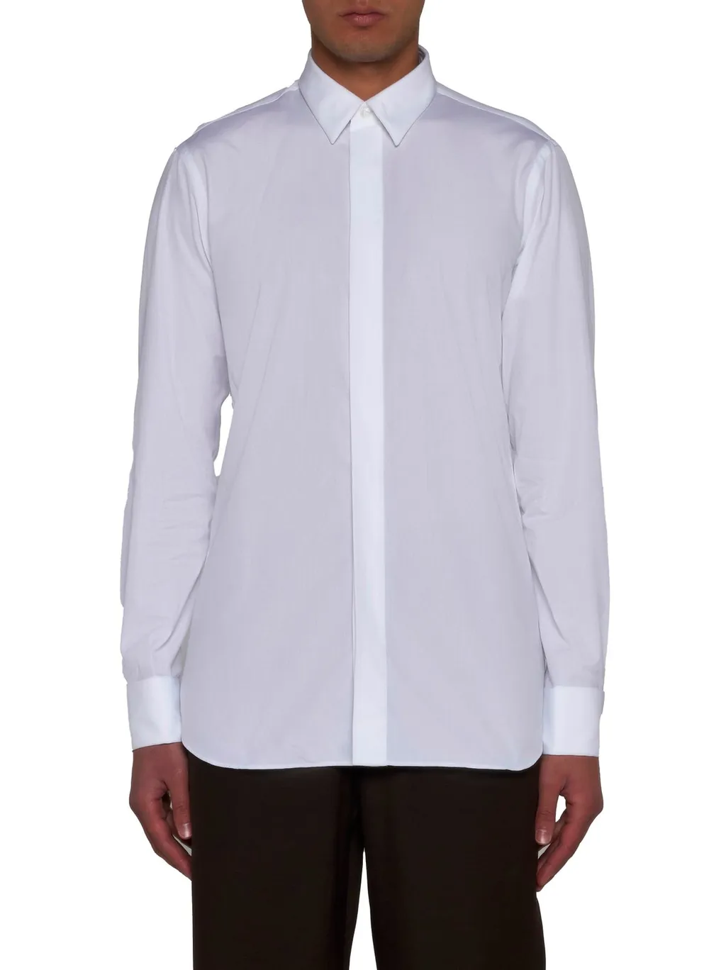 Lardini French-Cuff Long-Sleeved Shirt