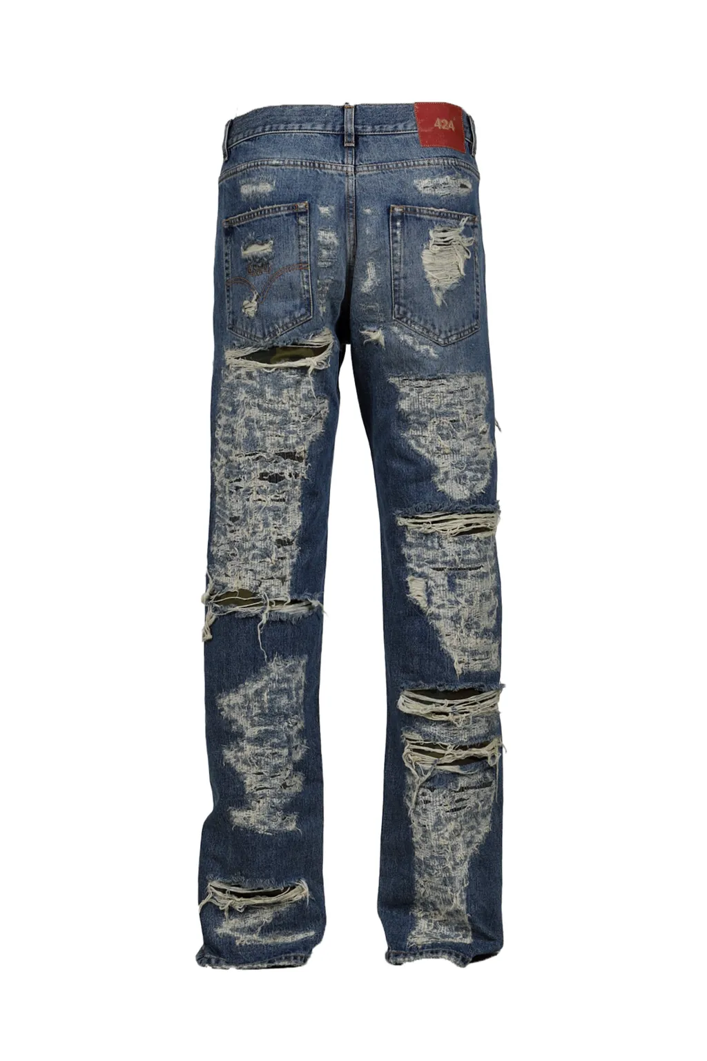 Collection Repaired Loose Fivepocket / Blu