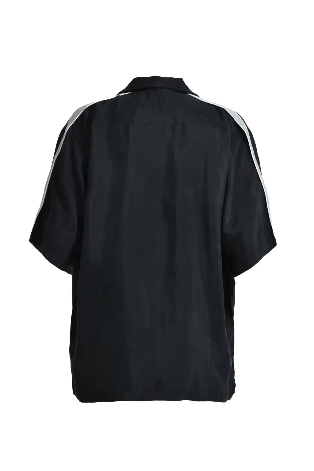 Script Logo Line Shirt / Black