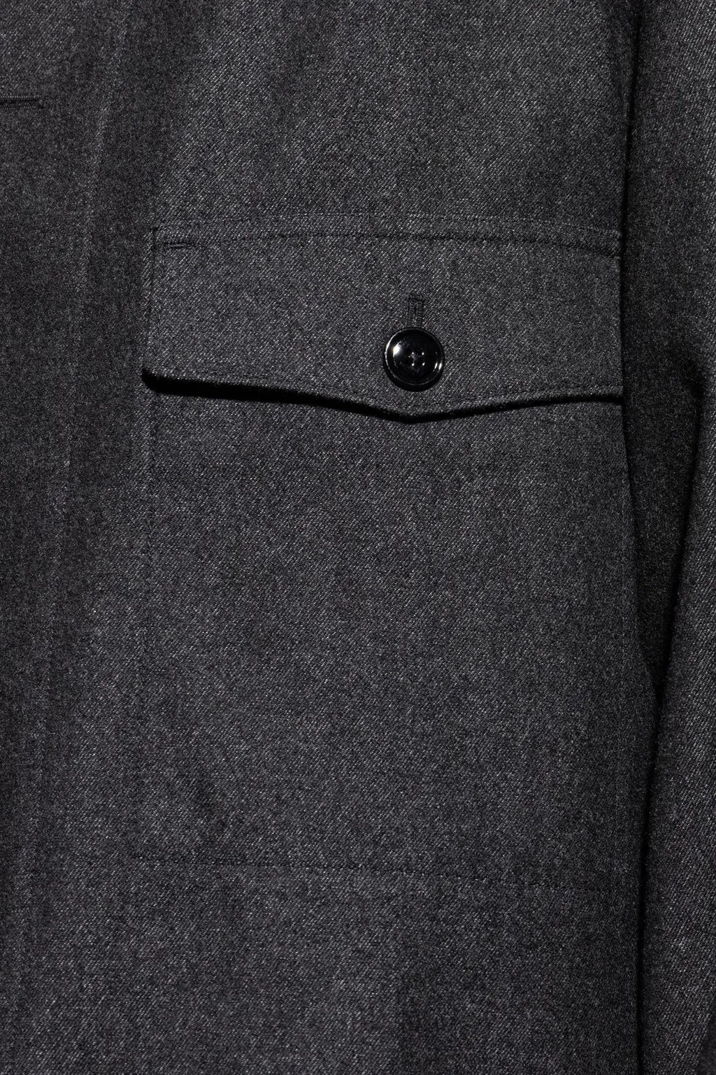 Lemaire Pocket Detailed Buttoned Shirt