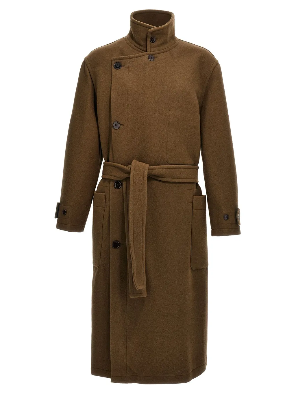 Lemaire Double-Breasted Belted Coat