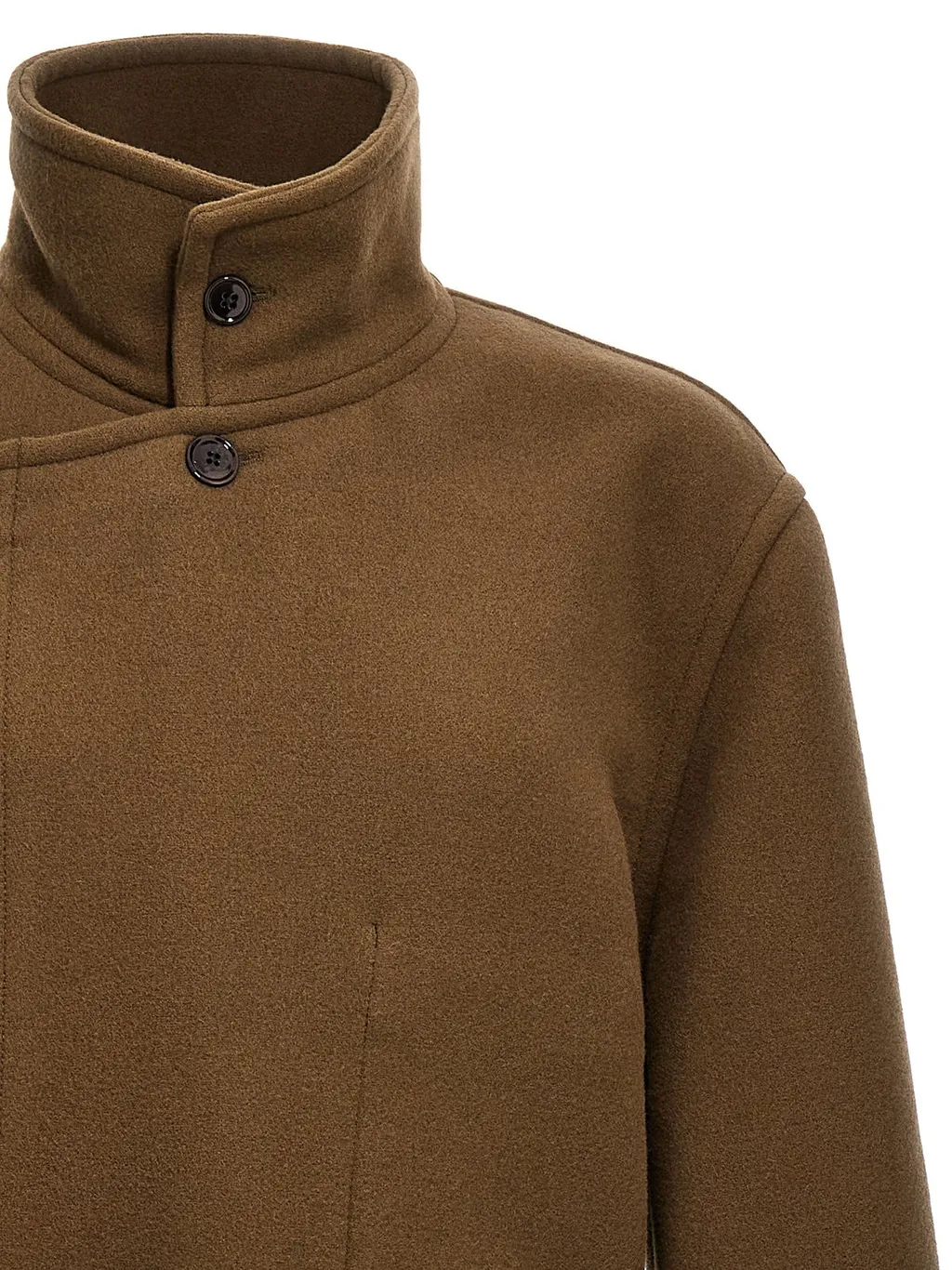 Lemaire Double-Breasted Belted Coat