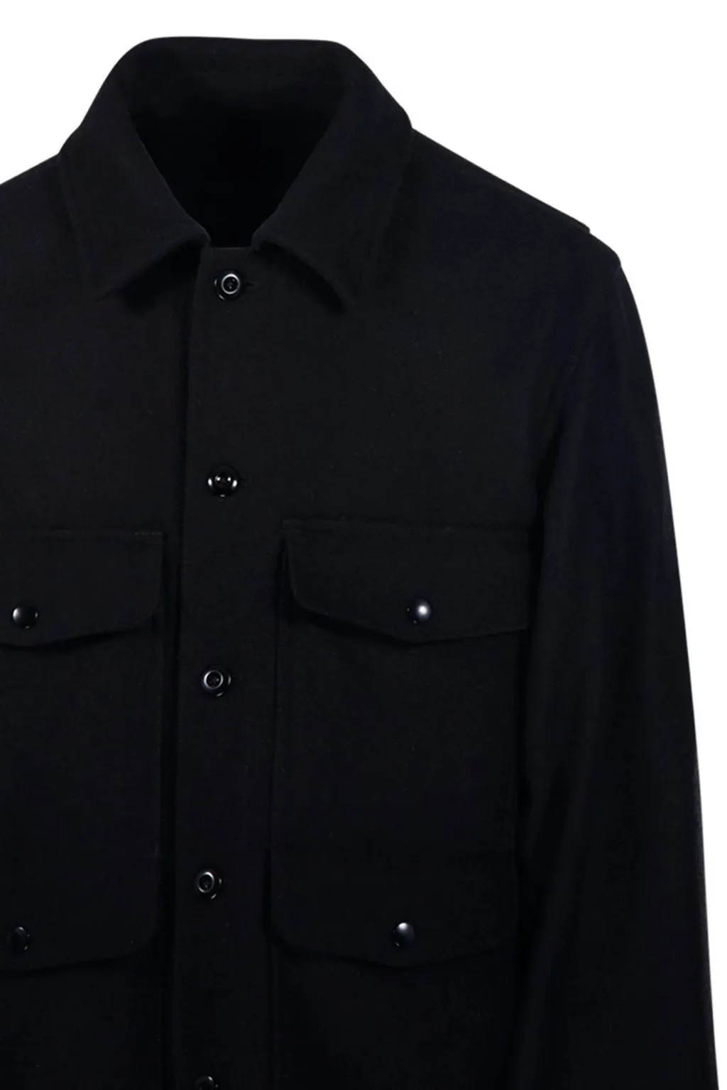 Lemaire Patch-Pocket Long-Sleeved Shirt Jacket