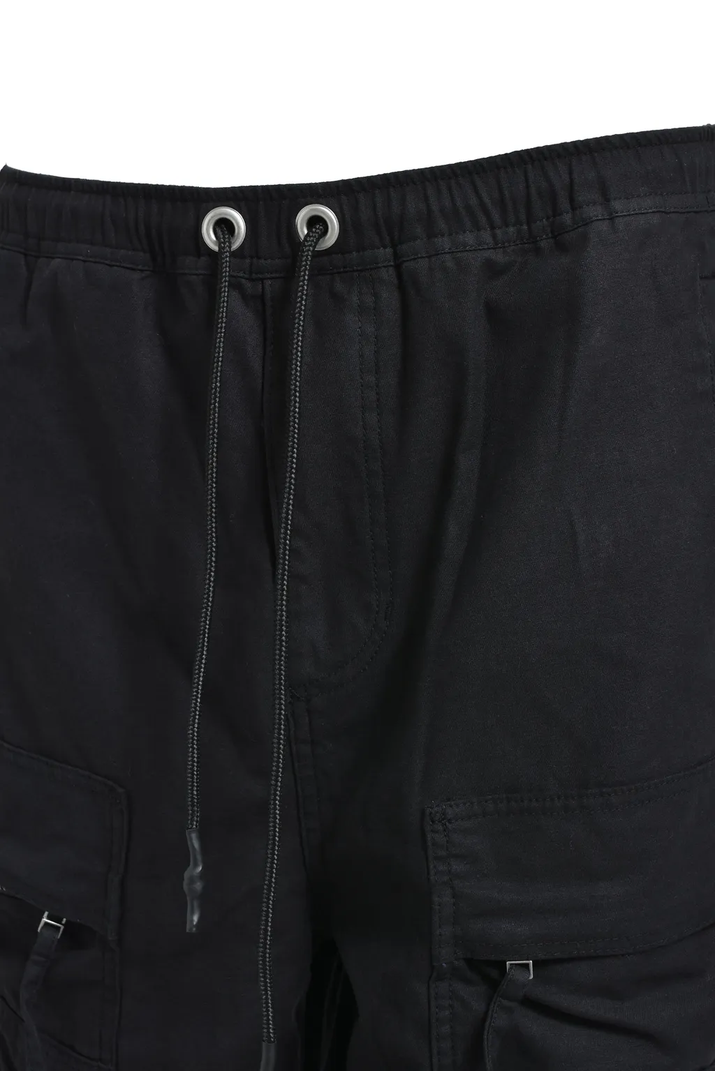 New Rich Triple Cargo Pants / Cotton Blk