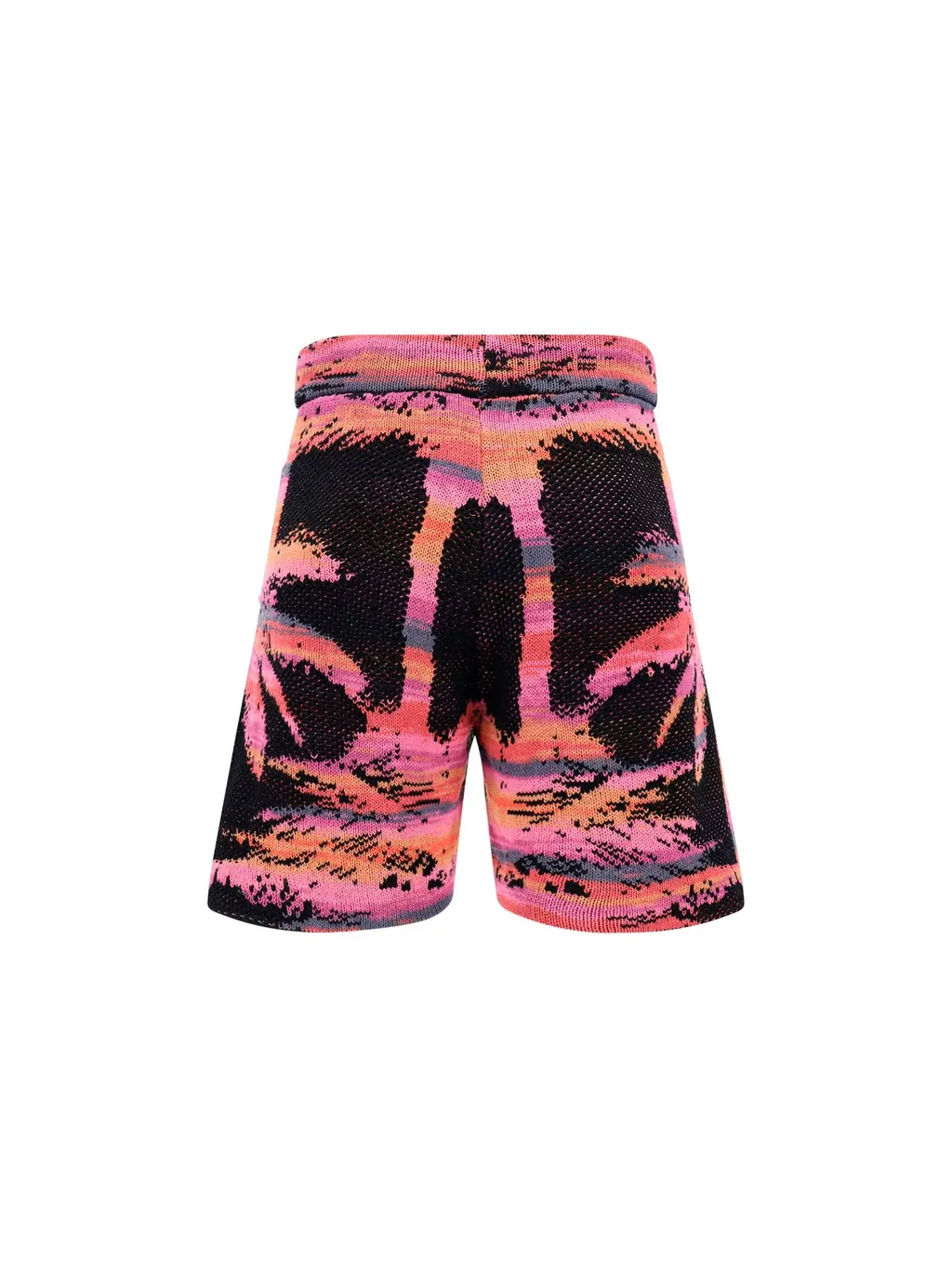 Laneus Printed Drawstring Bermuda Shorts