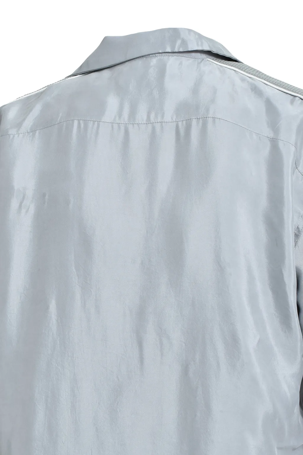 Script Logo Line Shirt / Gray