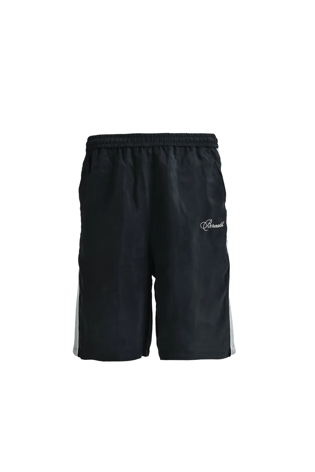 Script Logo Line Shorts / Black