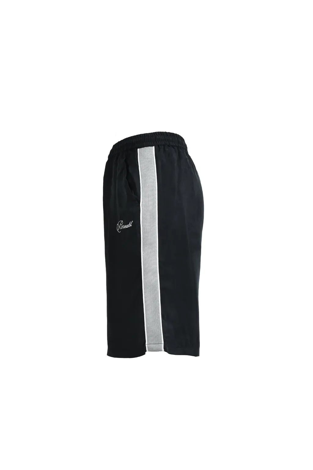 Script Logo Line Shorts / Black