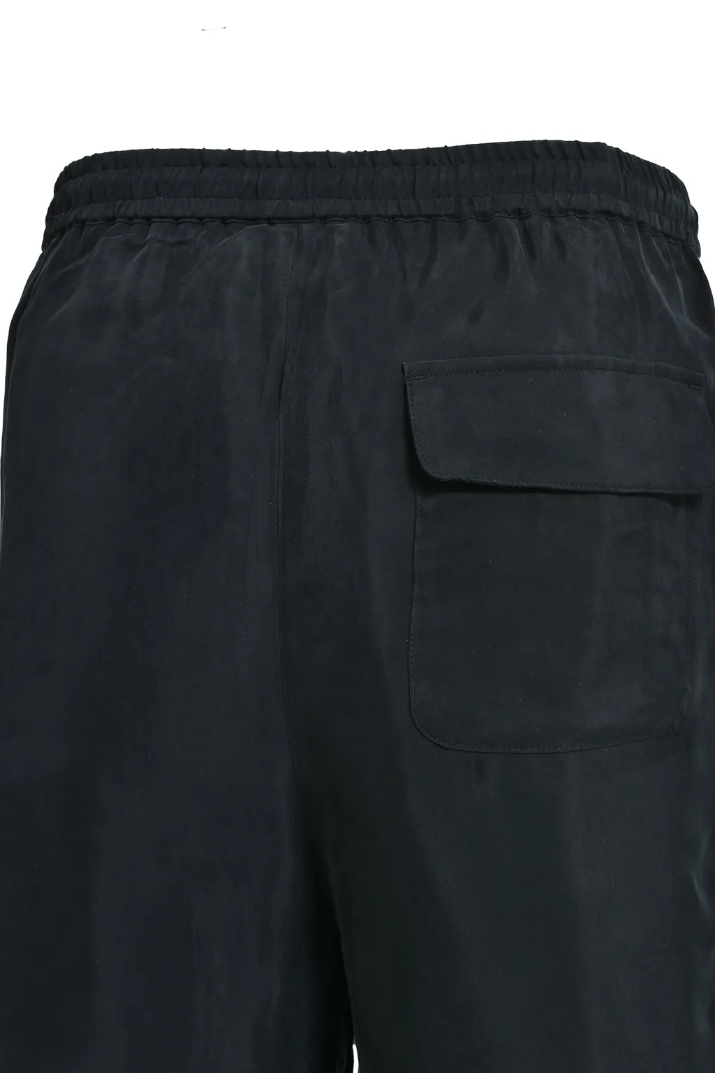 Script Logo Line Shorts / Black