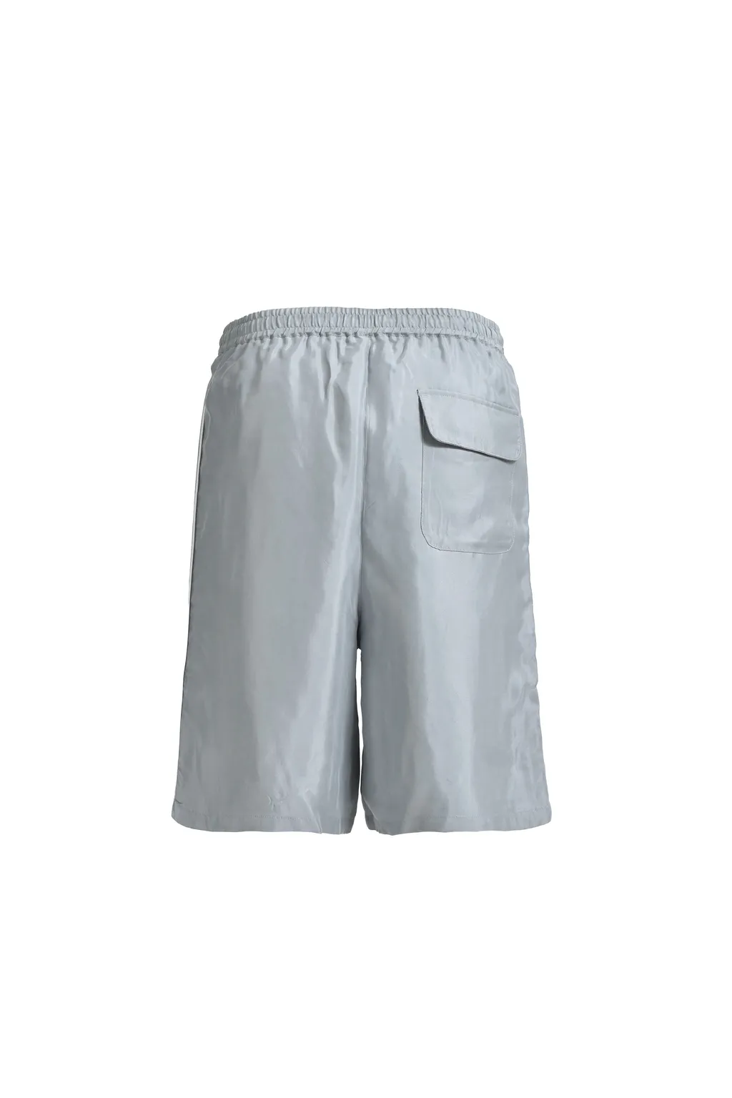 Script Logo Line Shorts / Gray