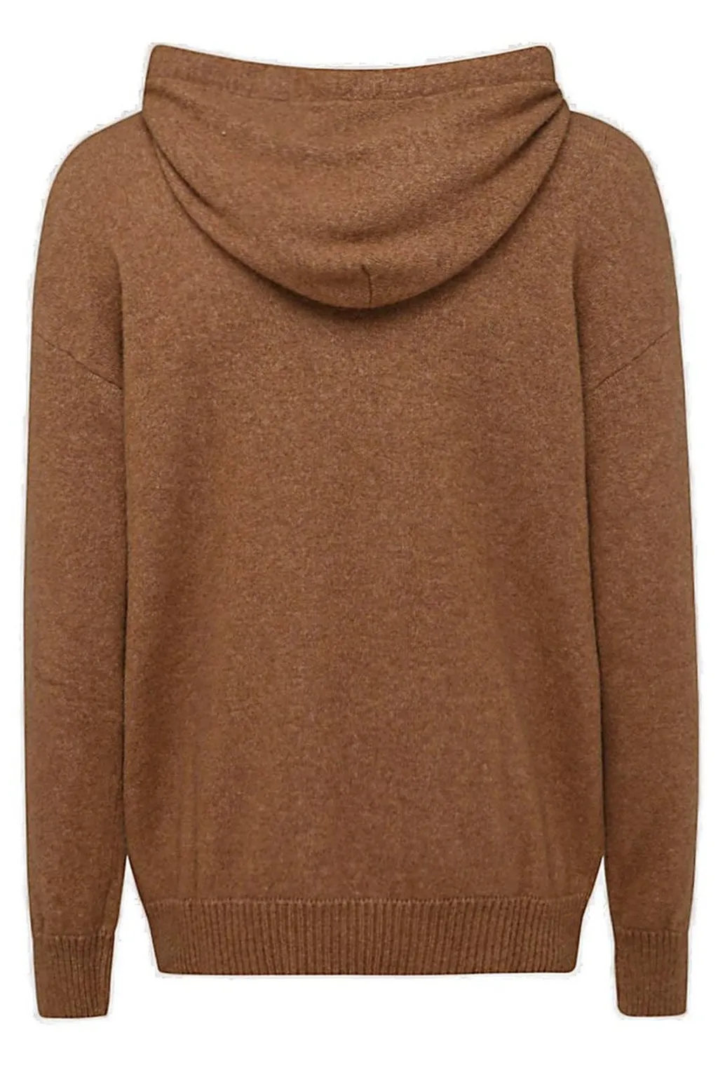 Laneus Ribbed Ribbed-Trim Hoodie