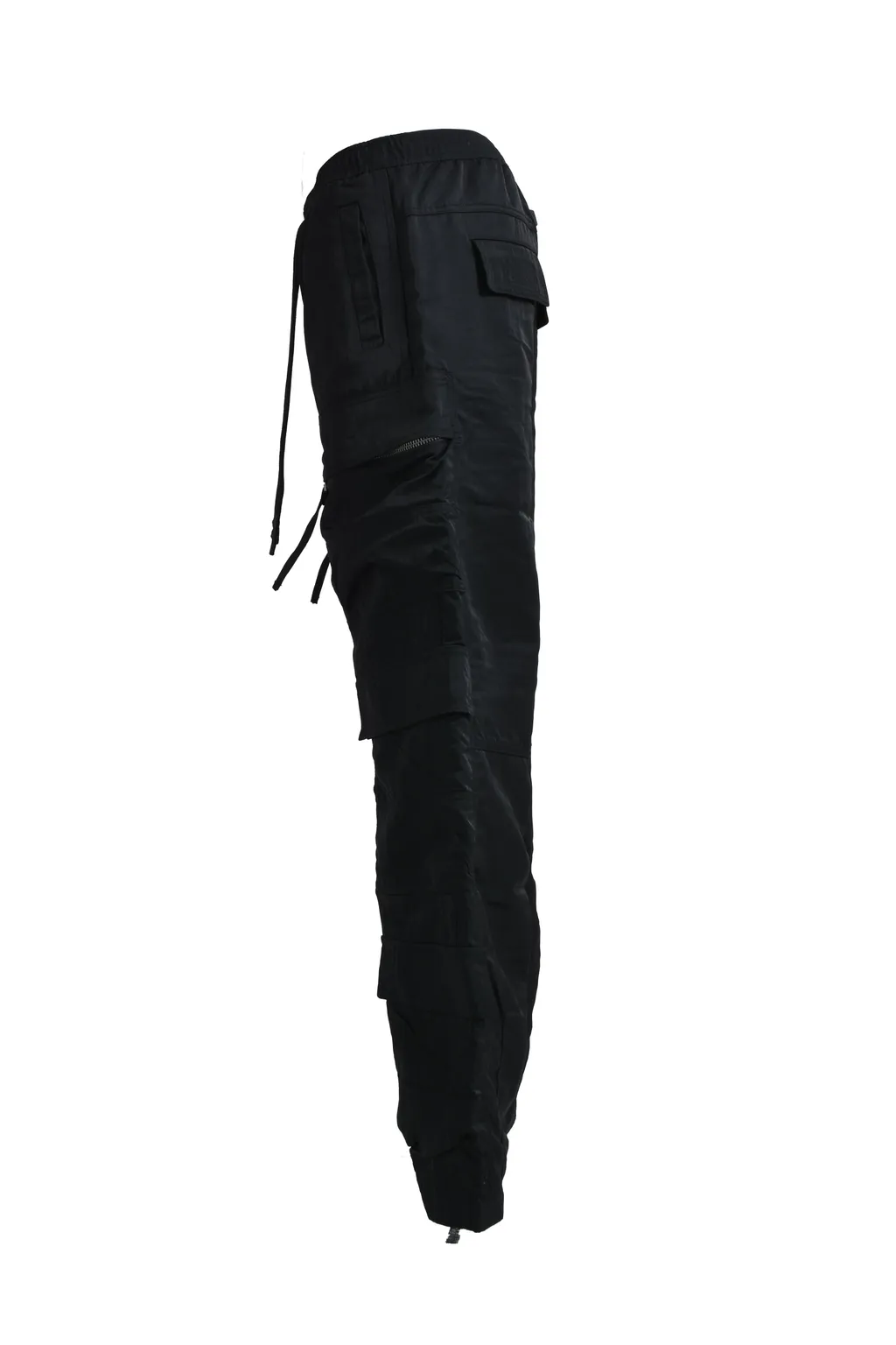 New Rich Triple Cargo Pants / Nylon Blk