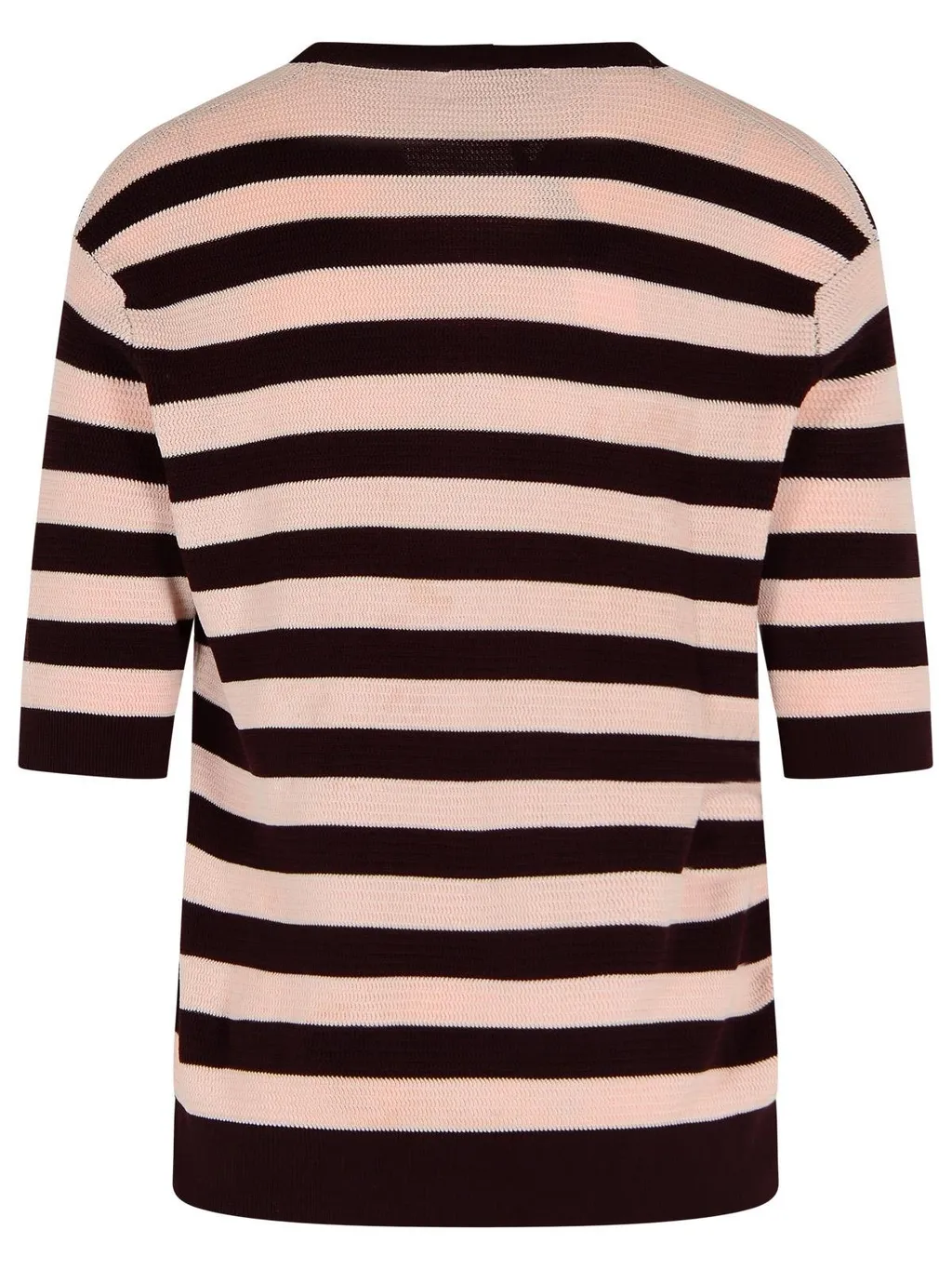 Laneus Striped V-Neck Jumper