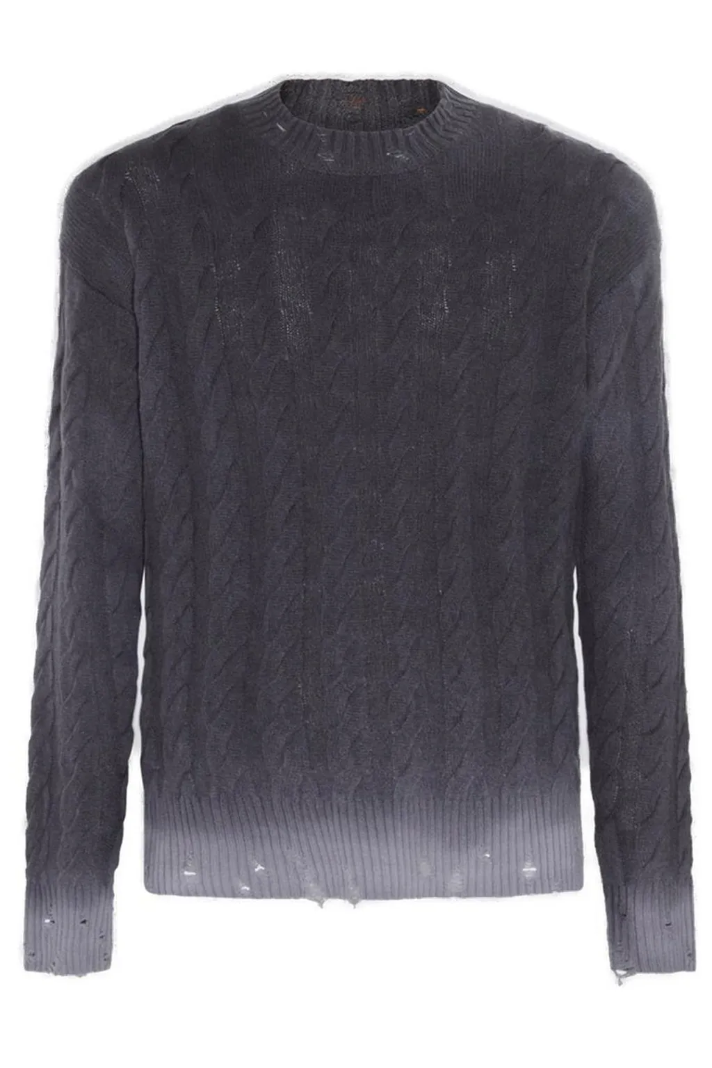 Laneus Gradient Effect Distressed Jumper