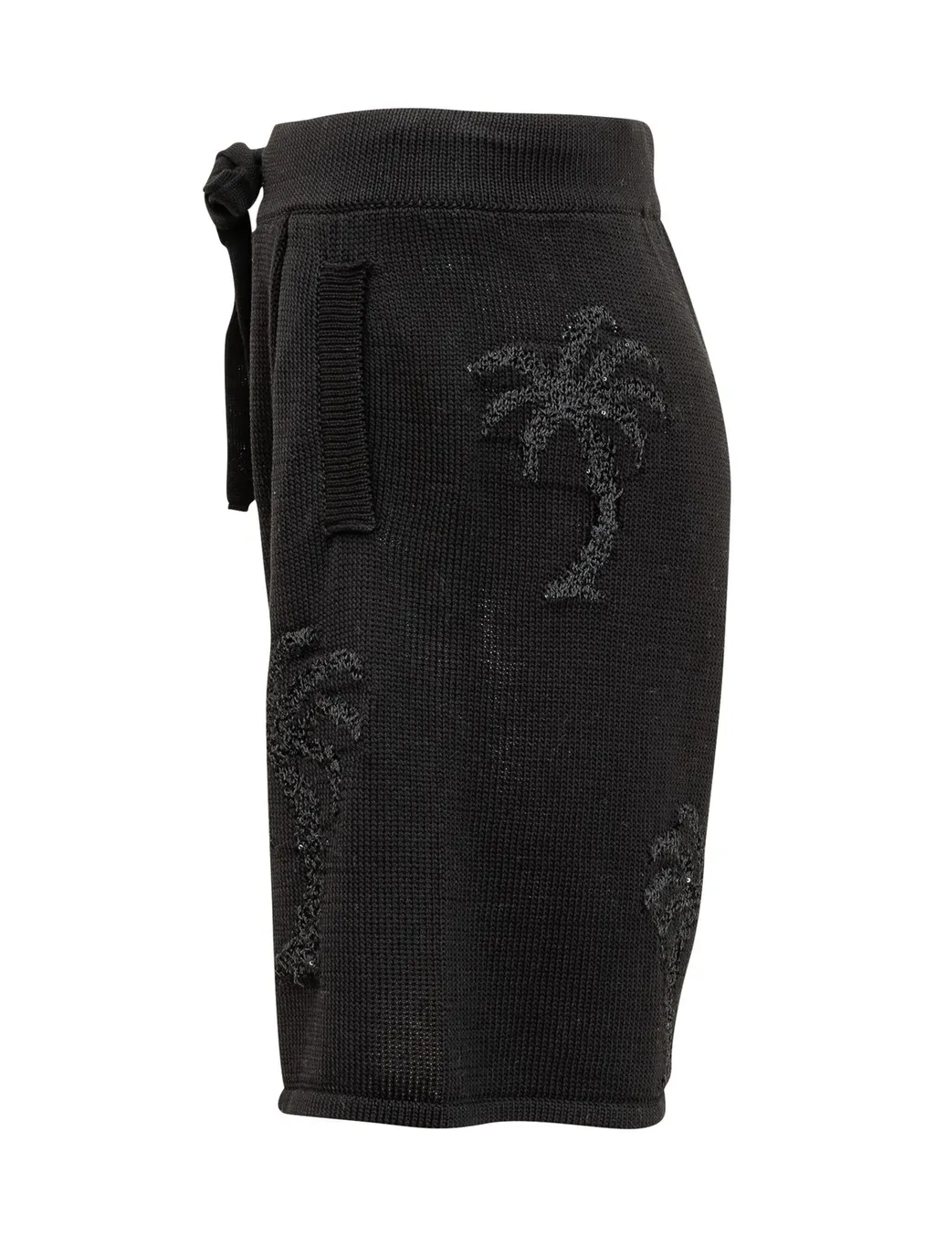 Laneus Sequin Detailed Knitted Bermuda Shorts