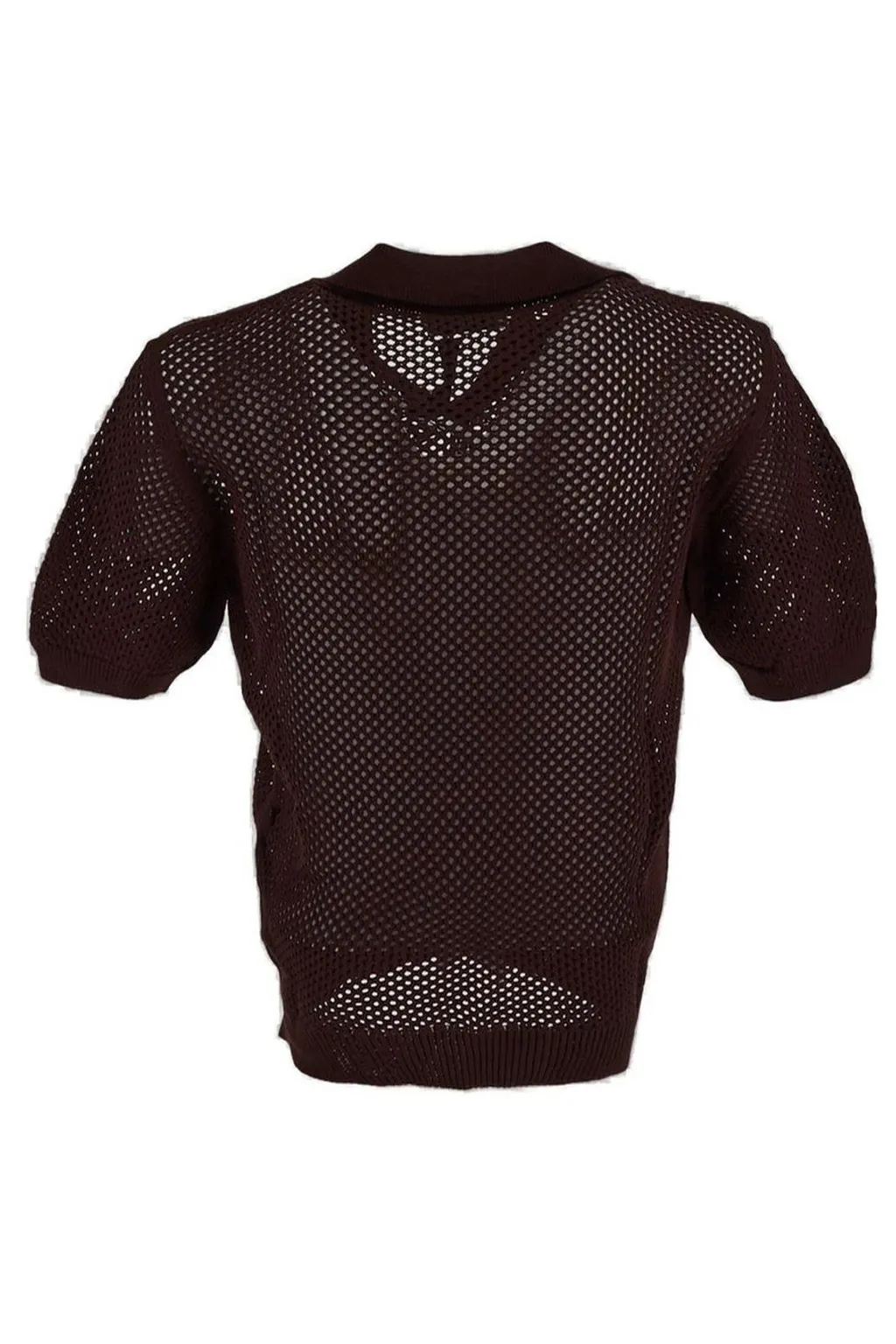 Laneus Knitted Polo Shirt