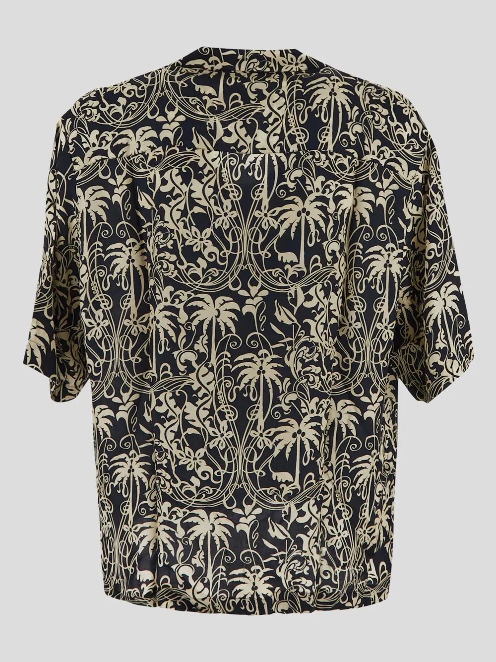 Laneus Tropical Print Shirt