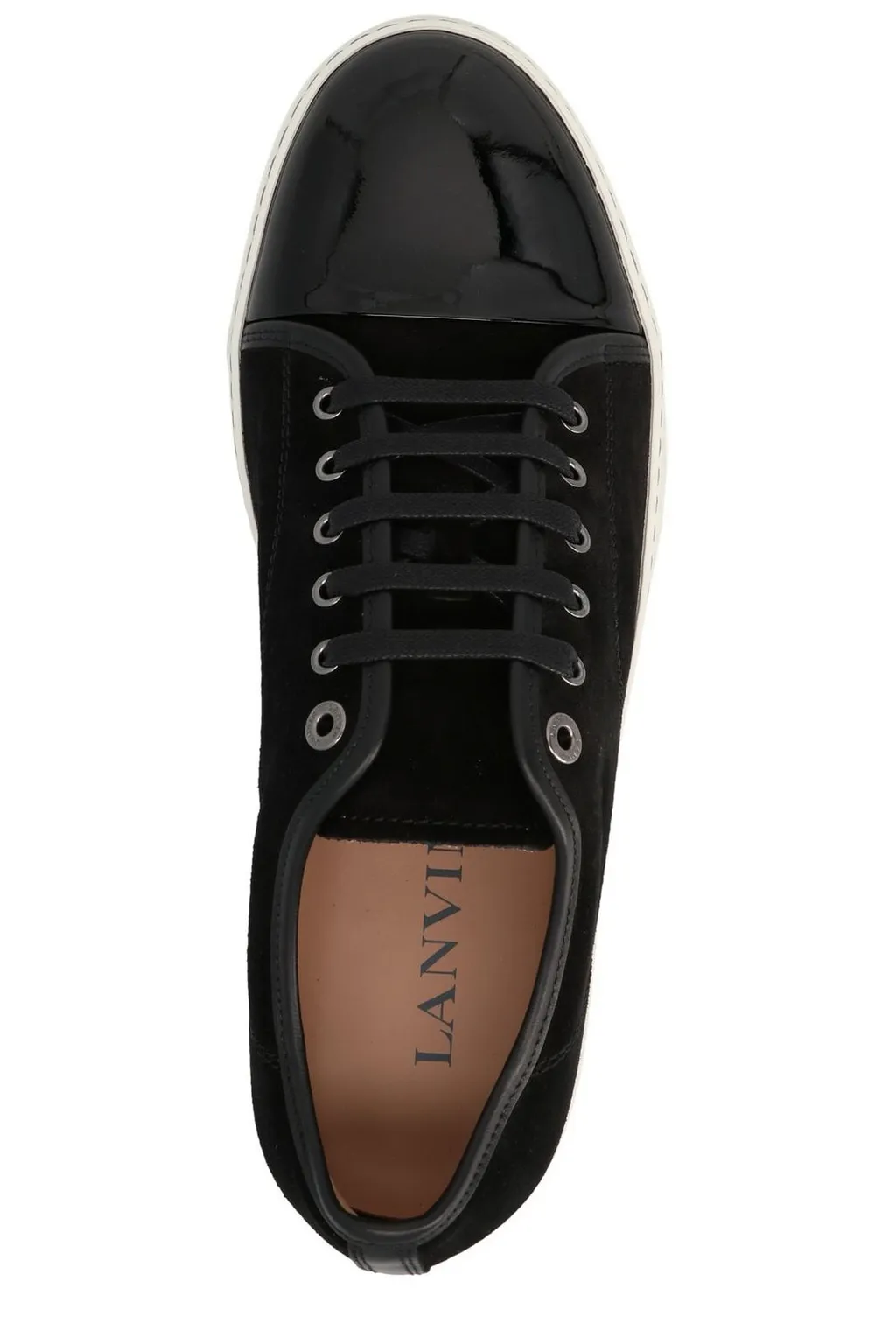 Lanvin Dbb1 Lace-Up Sneakers