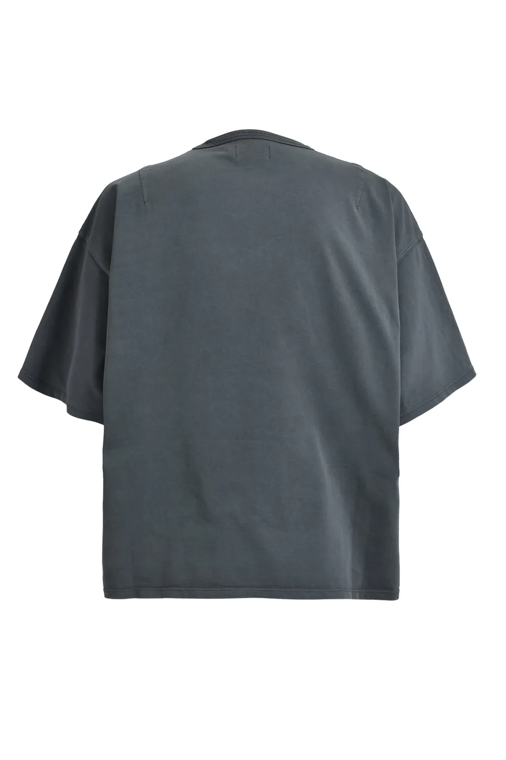Newrich Wide Cropped Tee / Blk